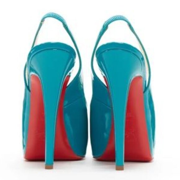 Christian Louboutin Vendome Peep Toe Platform Heel - Picture 7 of 16